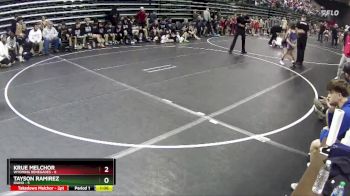 90 lbs Semis & 1st Wrestleback (8 Team) - Tayson Ramirez, Idaho vs Krue Melchor, Wyoming Renegades