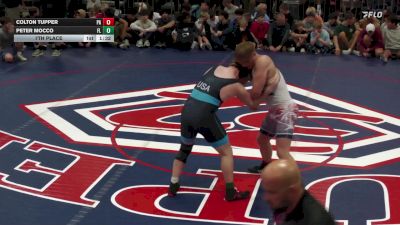215 lbs 7th Place - Colton Tupper, PA vs Peter Mocco, FL