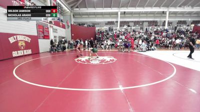 144 lbs 3rd Place - Wilson Jamison, Christian Brothers vs Nicholas Arado, Charlotte Country Day