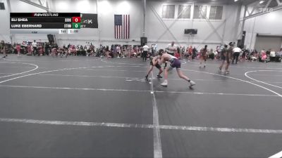 106 lbs Round 2 (6 Team) - Eli Shea, South Side WC Black vs Luke Eberhard, Xtreme Team