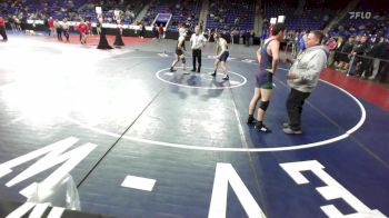 132 lbs Consi Of 32 #1 - Carter Lang, Beverly vs Jacob Hoyt, Windham