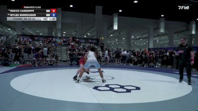 74 kg Champ. Rd Of 64 - Rocco Cassioppi, Hononegah Wrestling Club vs Myles Burroughs, NMH