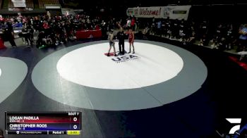 100 lbs Round 1 (16 Team) - Logan Padilla, IEWA-GR vs Christopher Roos, TCWA-GR