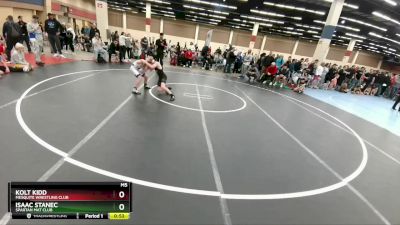 83-87 lbs Round 2 - Kolt Kidd, Mesquite Wrestling Club vs Isaac Stanec, Spartan Mat Club