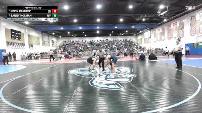 157 Boys Semifinal - Bailey Holman, Poway vs Kevin Ramirez, San Marcos