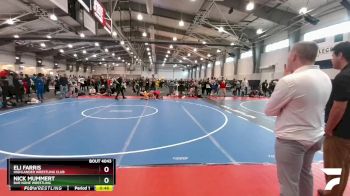 120 lbs Cons. Round 2 - Eli Farris, Highlander Wrestling Club vs Nick Mummert, Bar None Wrestling