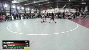 125 lbs Cons. Round 3 - Denton Martin, Uintah vs Mario Merino, Team Prestige