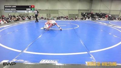 60 lbs Quarterfinal - Keaton Lanik, Funky Singlets 12U vs Ethan Soppa, Team Wisconsin 12U