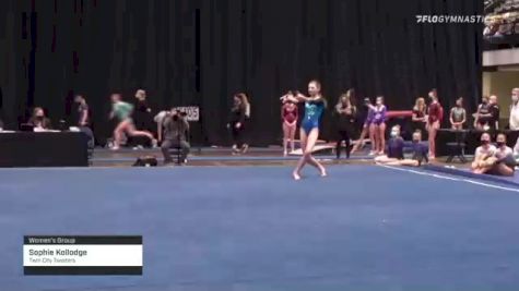 Sophie Kollodge - Women's Group, Twin City Twisters - 2021 Women's Xcel Region 4 Championships
