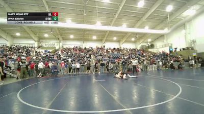105 lbs Cons. Round 5 - Haze Howlett, Delta vs Ivan Starr, RWC - Roy Wrestling Club