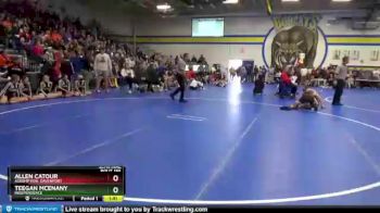 160 lbs Semifinal - Allen Catour, Assumption, Davenport vs Teegan McEnany, Independence