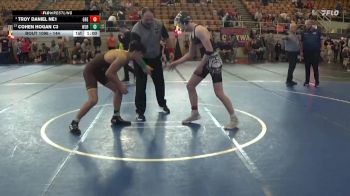 144 lbs 5th Place Match - Cohen Hogan C3, West Jefferson Roughriders vs Troy Daniel NE1, Green
