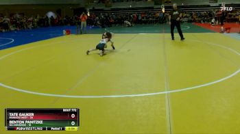 70 lbs Cons. Semi - Tate Gauker, Mankato West vs Benton Panitzke, No-Nonsense