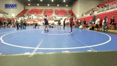 215 lbs Quarterfinal - Israel Mulero, Crutchmer Wrestling vs Coleman Iker, Standfast OKC