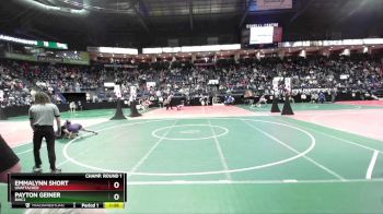 122 lbs Champ. Round 1 - Emmalynn Short, Unattached vs Payton Geiner, BWC2