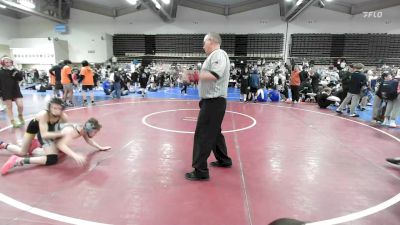 89 lbs Rr Rnd 4 - Cole Kokinda, CTWHALE Beluga - MSE vs Landon Girch, Revival Oange