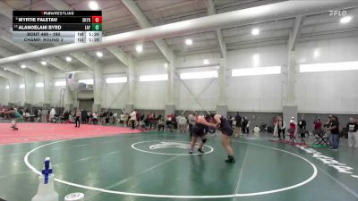 190 lbs Champ. Round 2 - Alanoelani Byrd, Layton vs Myrtie Faletau, Skyridge