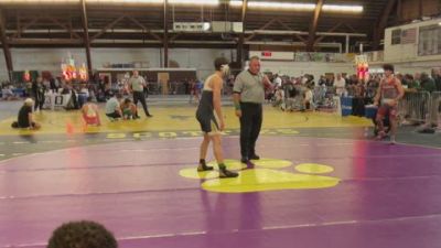 145 lbs 3rd Place - Alberico Mancini, Top Flight Wrestling Academy vs Aydin Schifino, Iron Faith