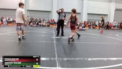 106 lbs Round 4 (6 Team) - Ethan Bayliss, Indiana Outlaws vs Dawson Walker, Misfits