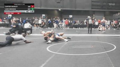 197 lbs Champ. Round 1 - Luke Brooks, Oklahoma City vs Carter Manley, Oklahoma Wesleyan