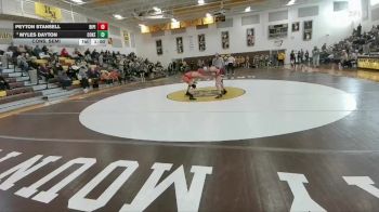 126 lbs Cons. Semi - Peyton Stansell, Big Piney vs Myles Dayton, Cokeville