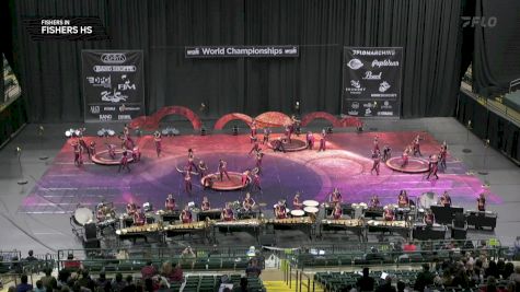 Fishers HS "Fishers IN" at 2025 WGI Percussion/Winds World Championships