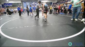 132 lbs Quarterfinal - Peyton Heuer, Harrah Little League Wrestling vs Quade Kolar, Team Nomad