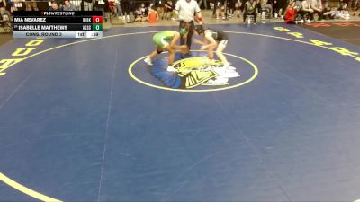120 lbs Cons. Round 3 - Isabelle Matthews, Chicago (Agricultural Science) vs Mia Nevarez, Unattached