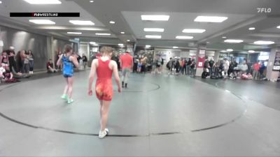 78-82 lbs Round 3 - Carly Cogger, Team Real Life Wrestling vs Matti Gould, 208 Badgers Wrestling Club