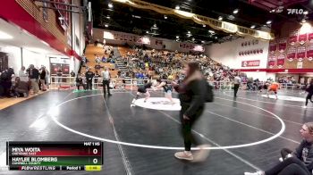145 lbs Quarterfinal - Miya Woita, Cheyenne East vs Haylee Blomberg, Campbell County