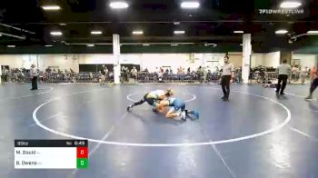 95 lbs Consolation - Matthew Gould, NJ vs Ben Owens, VA