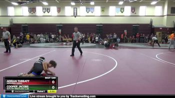 PW-9 lbs Semifinal - Cooper Jacobs, Outlaw Wrestling Club vs Adrian Threatt, Hammerin Hawks