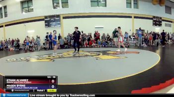 98 lbs Quarterfinal - Ethan Alvarez, Region Wrestling Academy vs Masen Byrns, Maurer Coughlin Wrestling Club