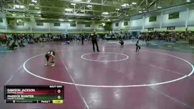 55 lbs Semifinal - Dawson Jackson, Eastside United vs Maddox Bainter, Pinned Suddenly