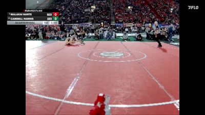 3A 144 lbs Quarterfinal - Malakai Narte, Nampa Christian vs Cambell Harris, Aberdeen