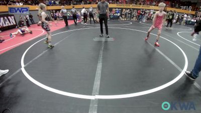 76 lbs Quarterfinal - Kale Elledge, F-5 Grappling vs Gavin Woodworth, Tuttle Wrestling Club