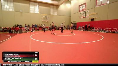 150 lbs Champ. Round 2 - Storey Woodbury, Goldendale vs Jeremias Perez, Eisenhower High School