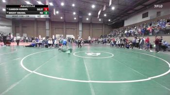 126 lbs Cons. Round 4 - Brody Heusel, Piedmont vs Camdon Kunkel, Carl Junction