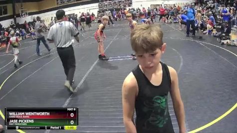 75 lbs Round 2 - Jase Pickens, Mat Monstars vs William Wentworth, Hard Rock Rams