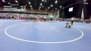 138 lbs Prelim - Bradley Bernardino, St. Mary`s vs Oliver Smith, Coronado