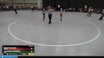 93 lbs Champ. Round 1 - DaMarkus Borman, Iowa vs Braxton Kern, Kansas