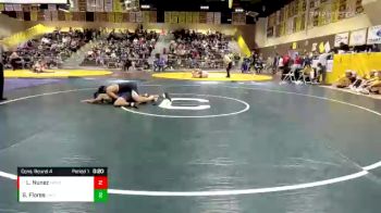 160 lbs Cons. Round 4 - Luis Nunez, Heritage (Romoland) vs Gabriel Flores, Cathedral City