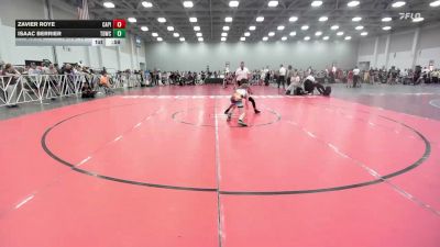 80 lbs Rr Rnd 2 - Zavier Roye, Capital City Wrestling Club - EL vs Isaac Berrier, TDWC Minions Blue - EL