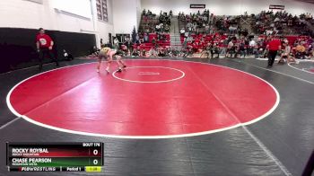 126 lbs Champ. Round 2 - Rocky Roybal, Rocky Mountain vs Chase Pearson, Mountain Vista