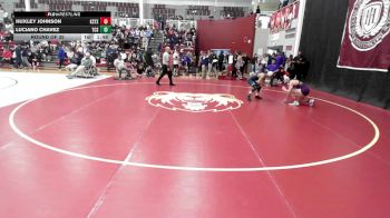 120 lbs Round Of 32 - Huxley Johnson, Kinkaid School vs Luciano Chavez, Trinity Collegiate
