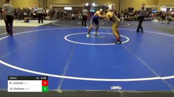 Match - Michael Jimenez, San Fernando Tigers vs Rachon Cardona, Stampede Wrestling Club