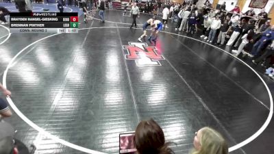 144 lbs Cons. Round 2 - Brayden Rangel-Giesking, Bend vs Brennan Pinther, Le Grande