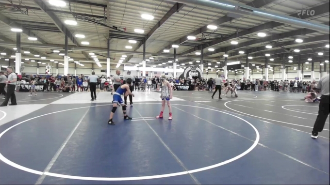 90 lbs Semifinal - Alpha Warren, Dove Creek Bulldogs vs Austin Esquivel ...