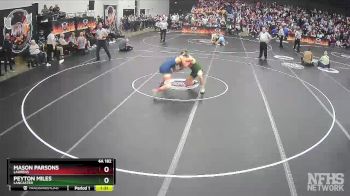 4A 182 lbs Cons. Semi - Peyton Miles, Lancaster vs Mason Parsons, Laurens