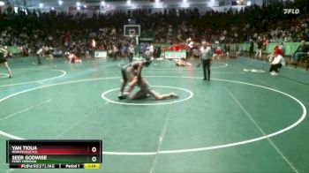 190 lbs Champ. Round 1 - Yan Tioua, Noblesville H.S. vs Seer Godwise, Perry Meridian